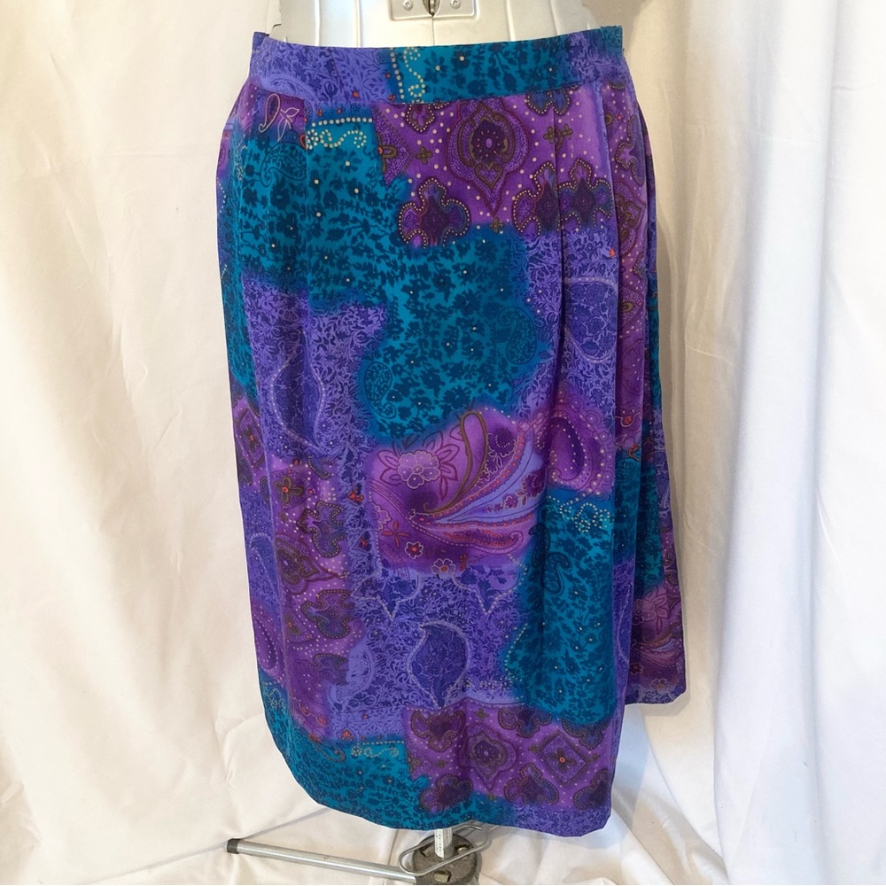 BonWorth Floral Skirt XL Petite